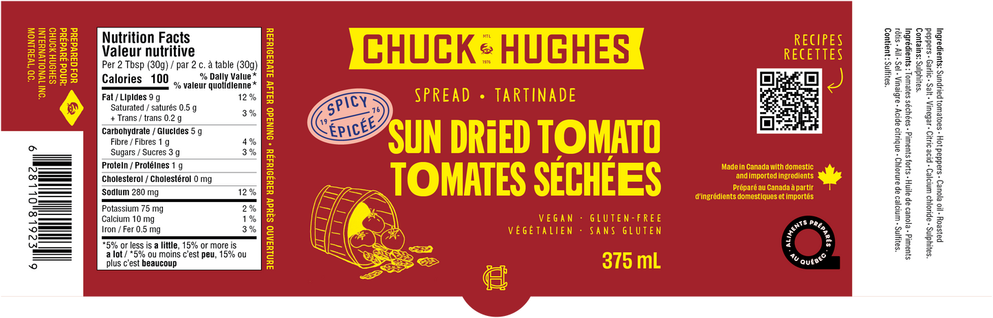 Tomate séchée épicée