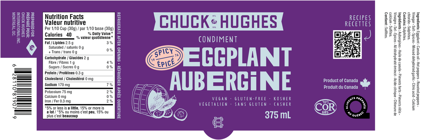 Aubergine épicée