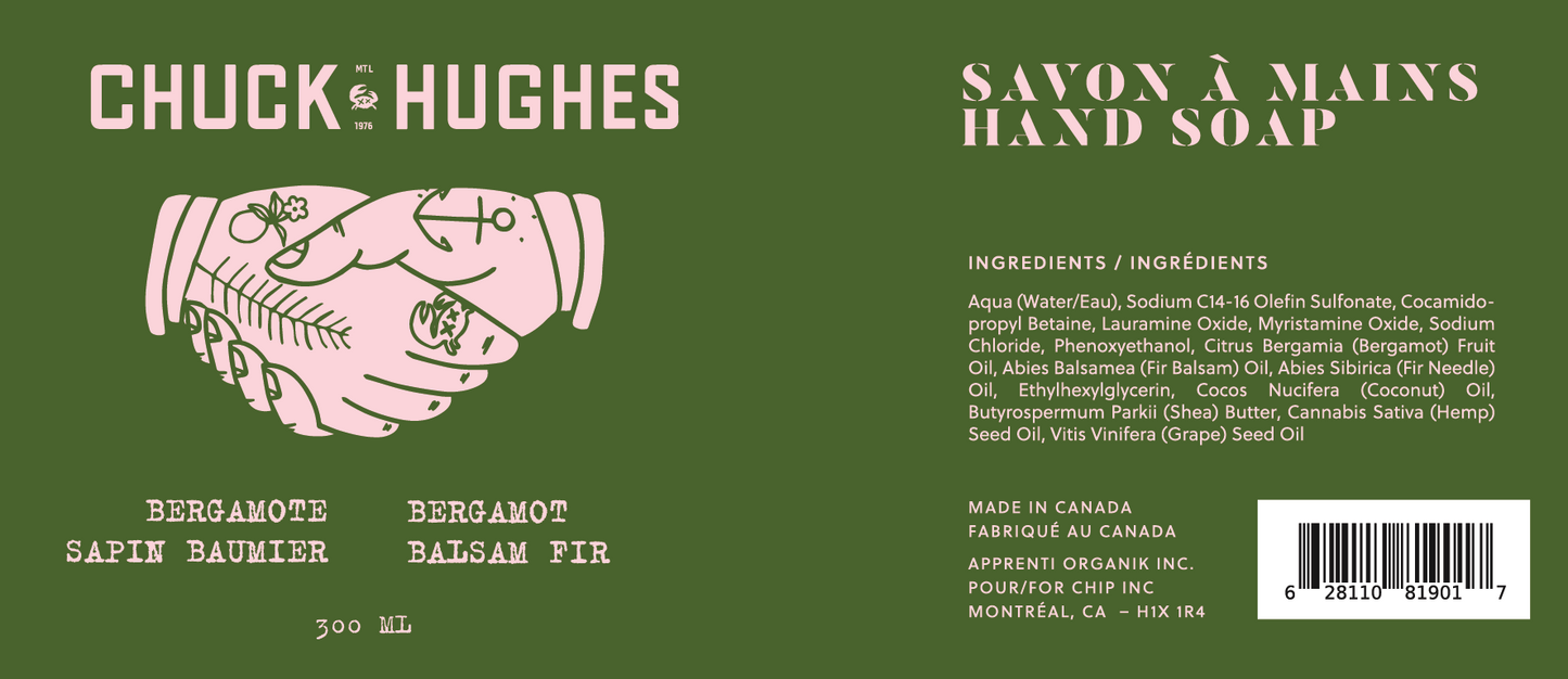 Bergamot & Balsam Fir Hand Soap